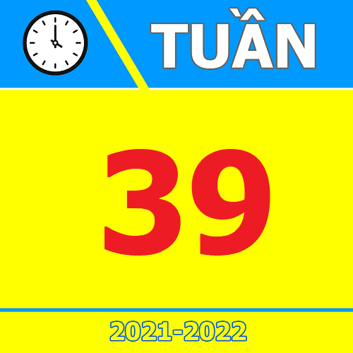 TKB Tuần 39 (từ 25/04 đến 01/05, năm học 2021-2022)